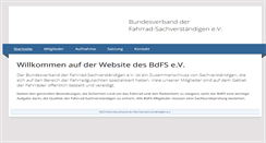 Desktop Screenshot of bdfs.de